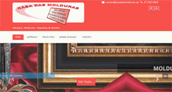 Desktop Screenshot of casadasmolduras.net